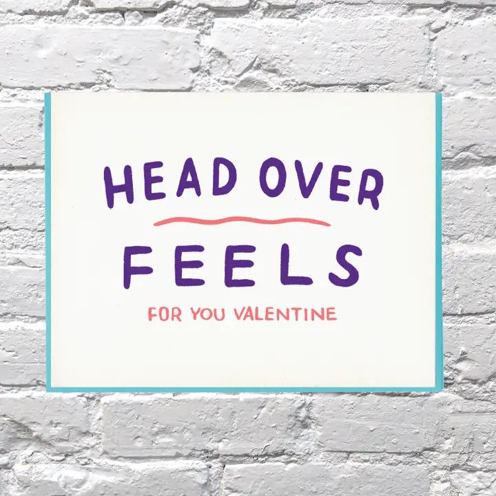 Bench Pressed Card - Head Over Feels