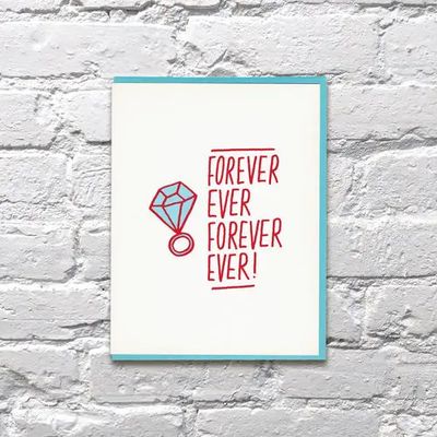 Bench Pressed Card - Forever Ever