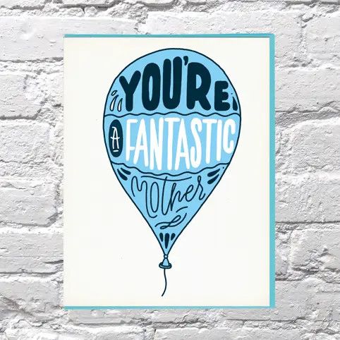 Bench Pressed Card - Fantastic Mother