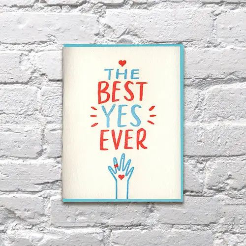 Bench Pressed Card - Best Yes