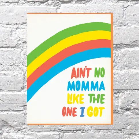 Bench Pressed Card - Ain&#39;t No Momma
