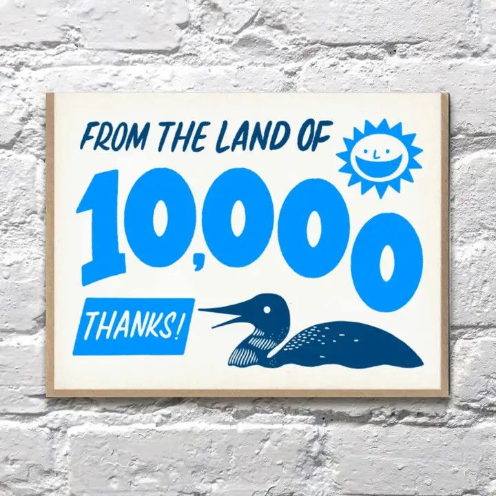 Bench Pressed Card - 10,000 Thanks