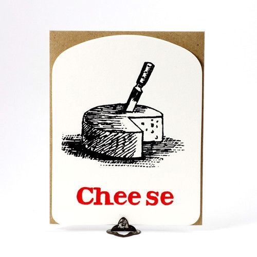 Austin Press Cheese Greeting Card