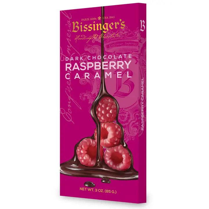 Bissinger&#39;s Bar - Dark chocolate Raspberry Caramel