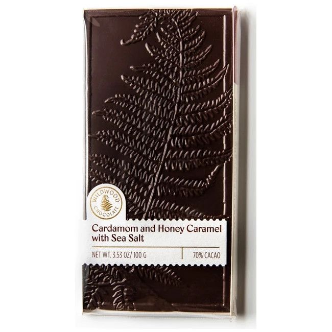 Wildwood Chocolate - Cardamom and Honey Caramel W/ Sea Salt