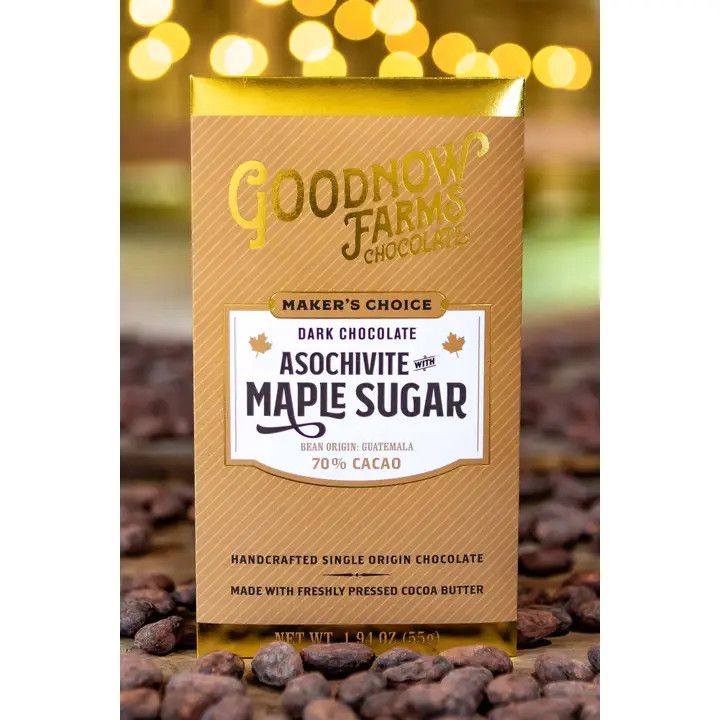 Goodnow Farms Chocolate - Asochivite w/ Maple Sugar 70%
