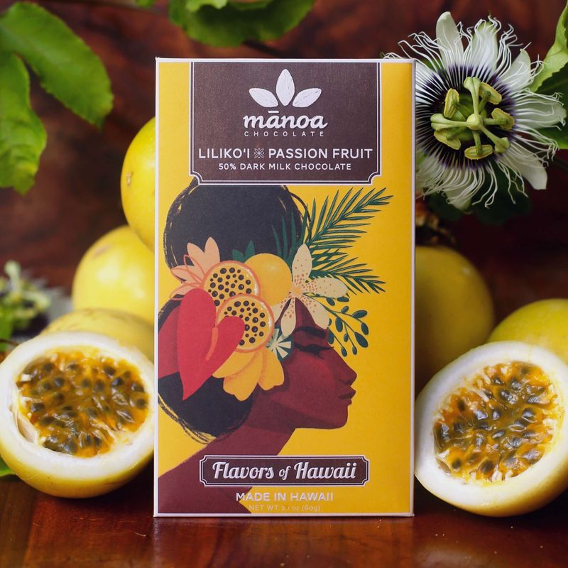 Manoa - Liliko'i Passion Fruit 50% Dark