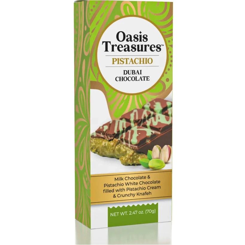 Oasis Treasures Dubai Chocolate - Pistachio