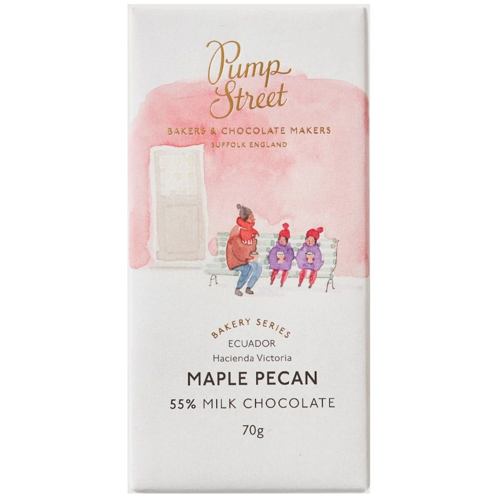Pump Street Chocolate Bar - Maple Pecan