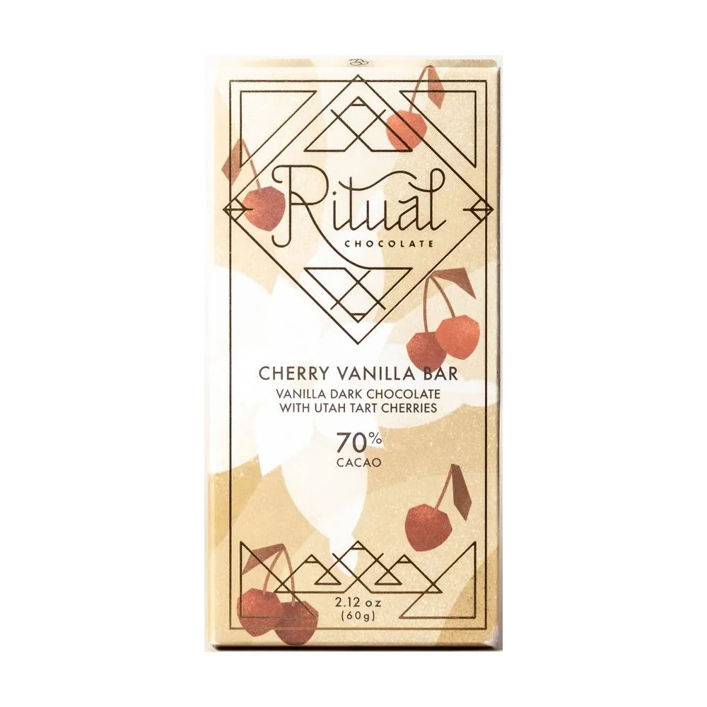 Ritual Bar - Cherry Vanilla 70% Dark