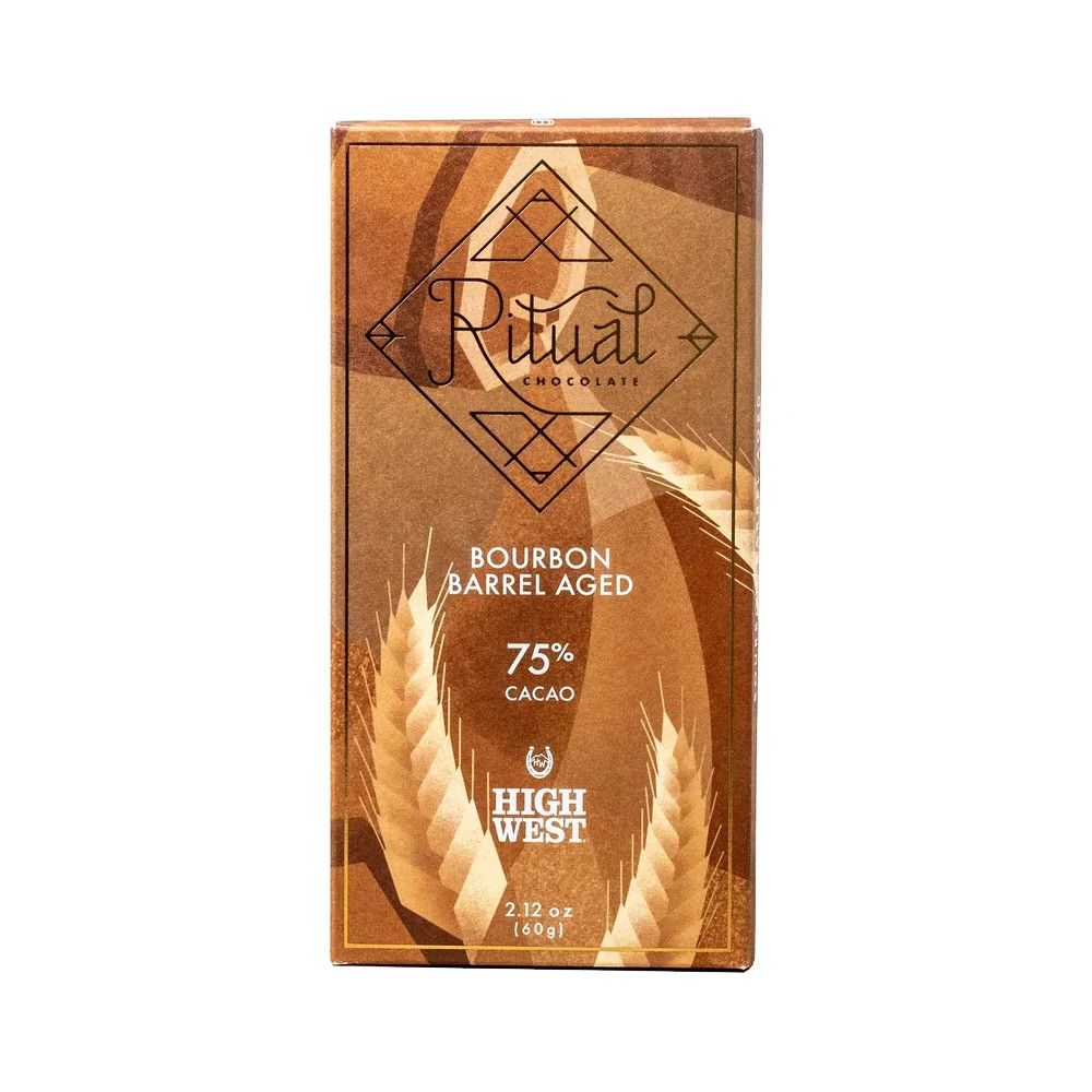 Ritual Bar - Bourbon Barrel Aged 75% Cacao