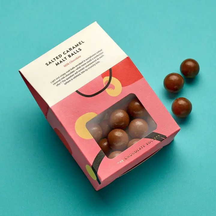 The Chocolate Society Malt Balls - Salt Caramel Chocolate