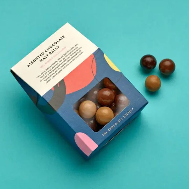 The Chocolate Society Malt Balls - Assorted Chocolate