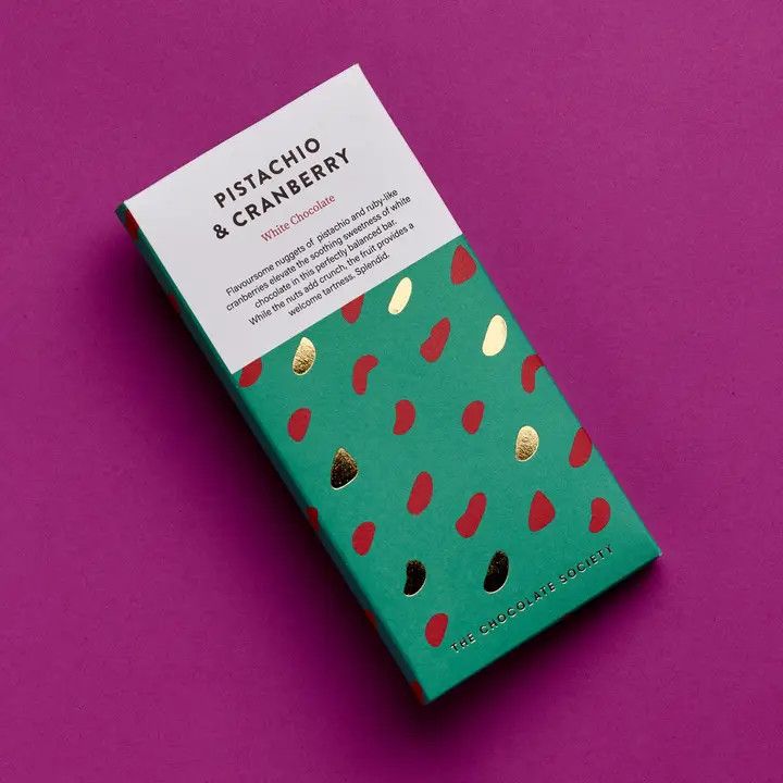 The Chocolate Society - Pistachio &amp; Cranberry