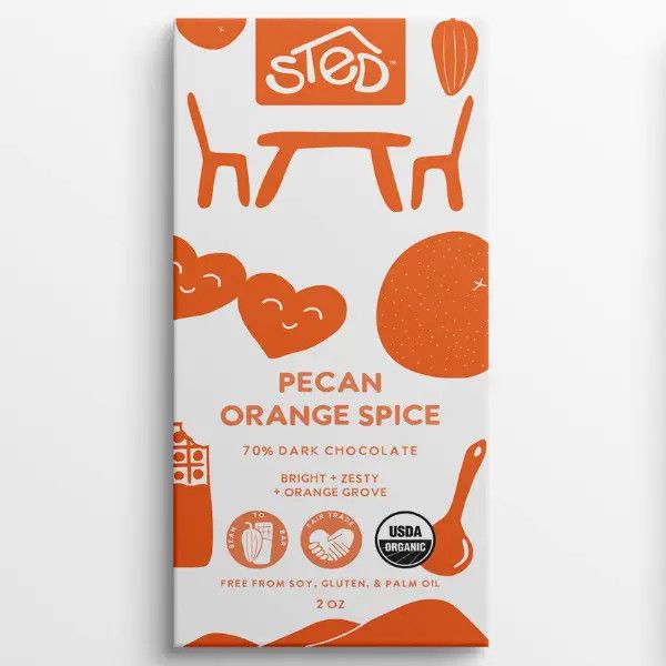 Sted Chocolate - Pecan Orange Spice