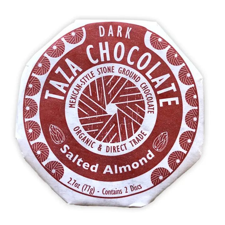 Taza - Salted Almond 40% Dark Disc