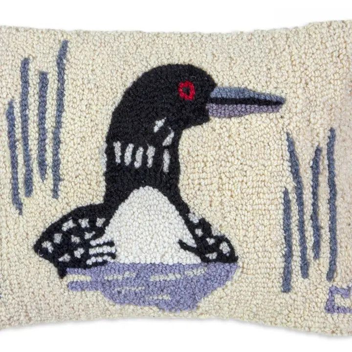 Chandler 4 Corners Hooked Pillow - Summer Loon 12&quot; x 18&quot;