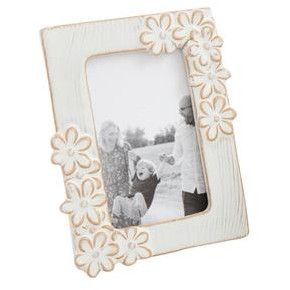 Mud Pie  Flower Mini Frame, Vertical