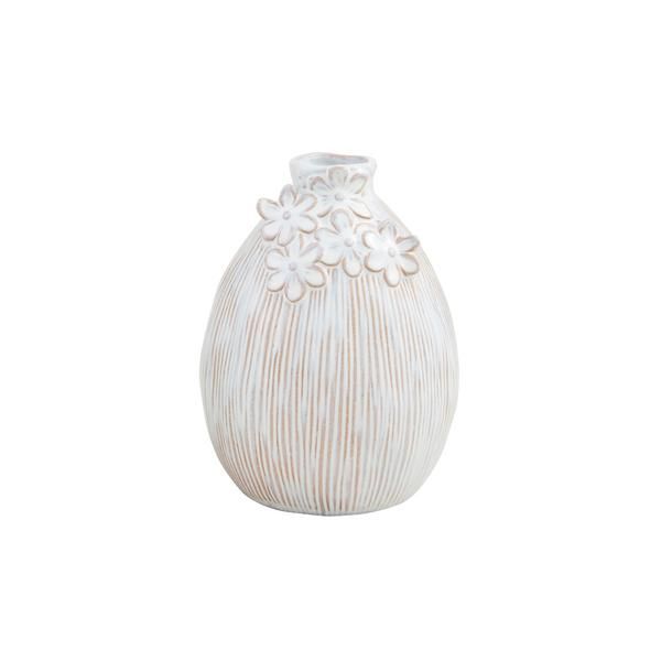Mud Pie Flower Bloom Vase, Small