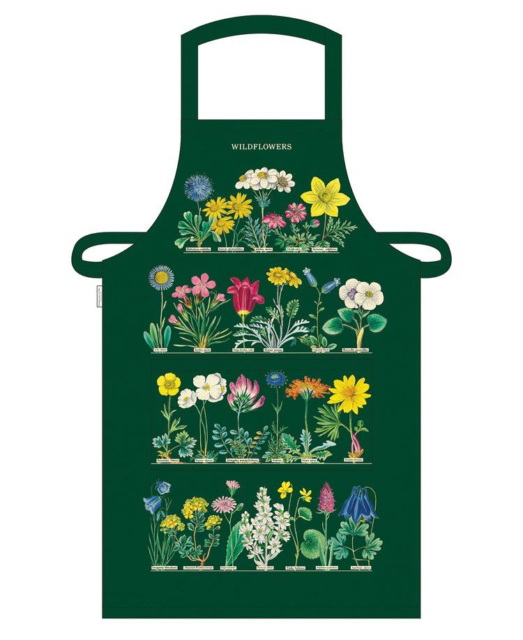 Cavallini Papers Vintage Apron - Wildflowers