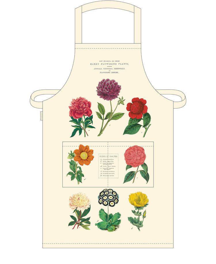 Cavallini Papers Vintage Apron - Botanica