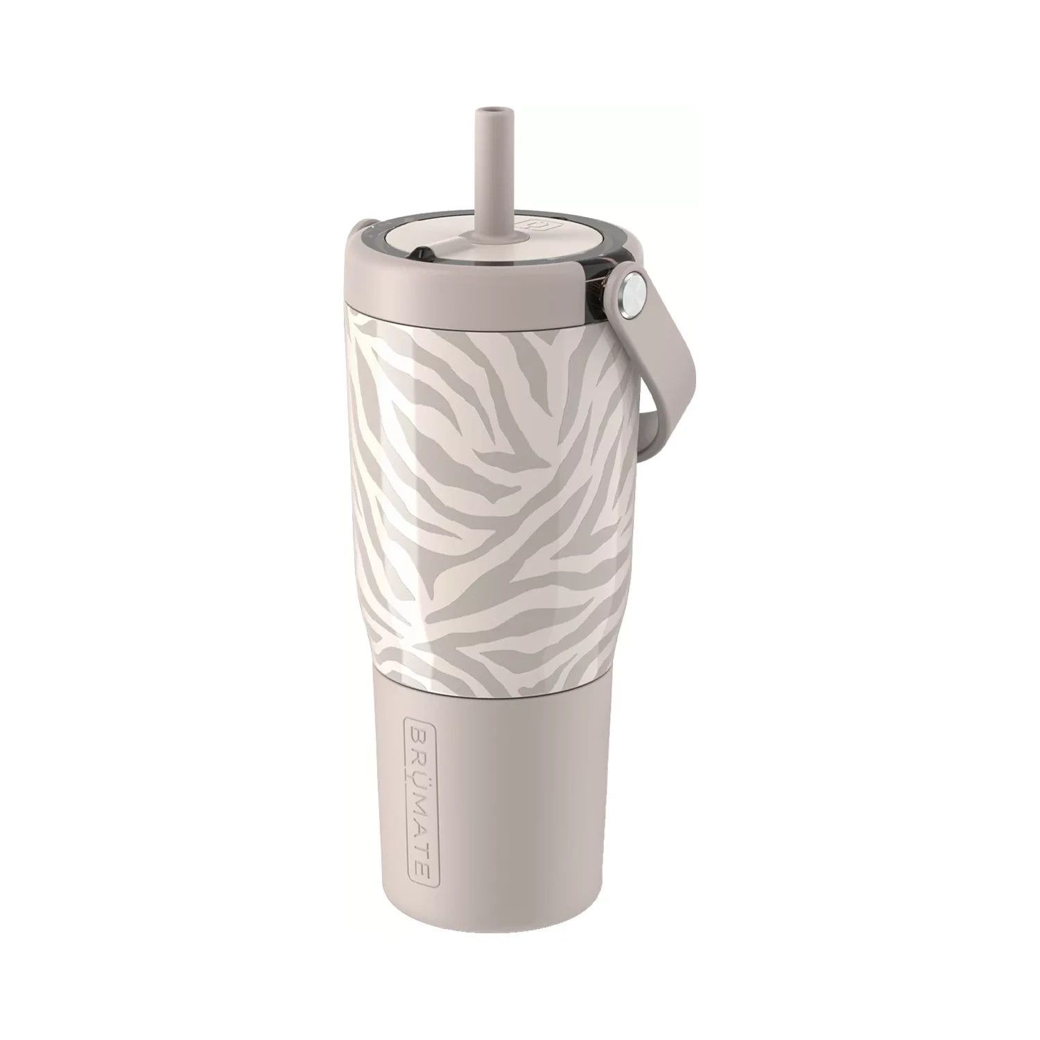 Brumate - Resa 25 oz Straw Tumbler, Zebra