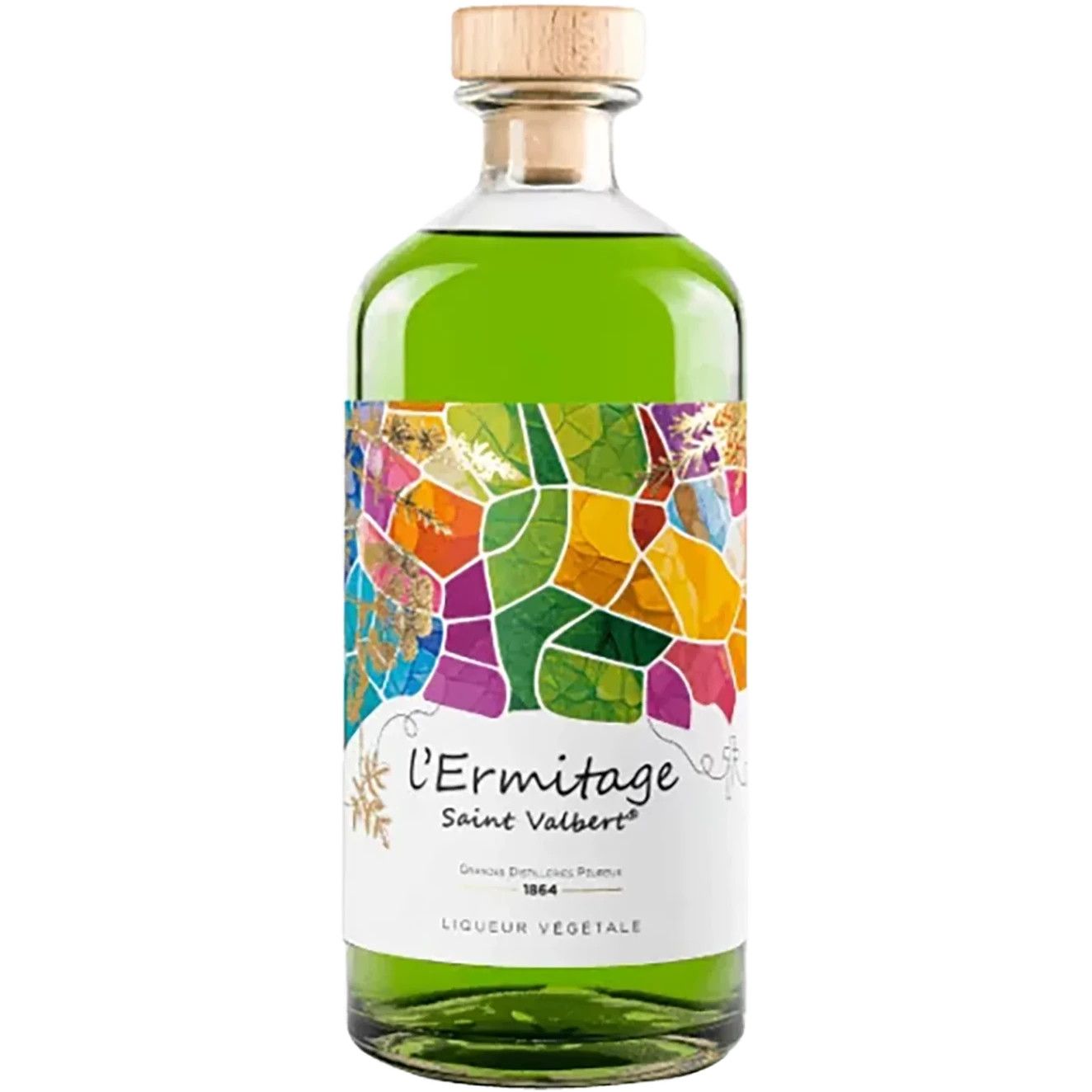 Massenez L&#39;Ermitage Saint Valbert Green Liqueur