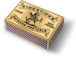 Firesticks Cayenne Pretzels - White Cheddar