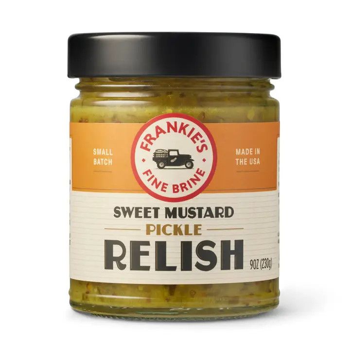 Frankie&#39;s Fine Brine - Sweet Mustard Pickle Relish