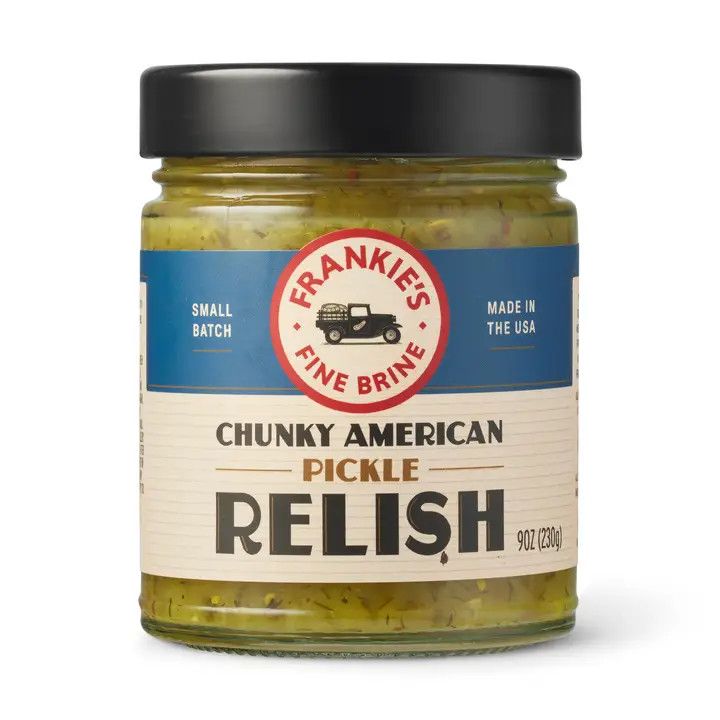 Frankie&#39;s Fine Brine - Chunky American Pickle Relish