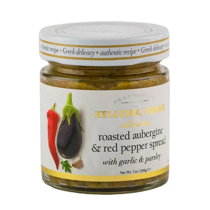 Hellenic Farms - Roasted Aubergine &amp; Red Pepper Spread