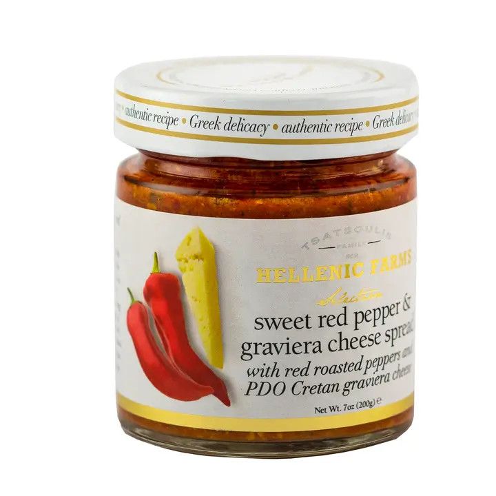 Hellenic Farms - Sweet Red Pepper &amp; Graviera Cheese Spread