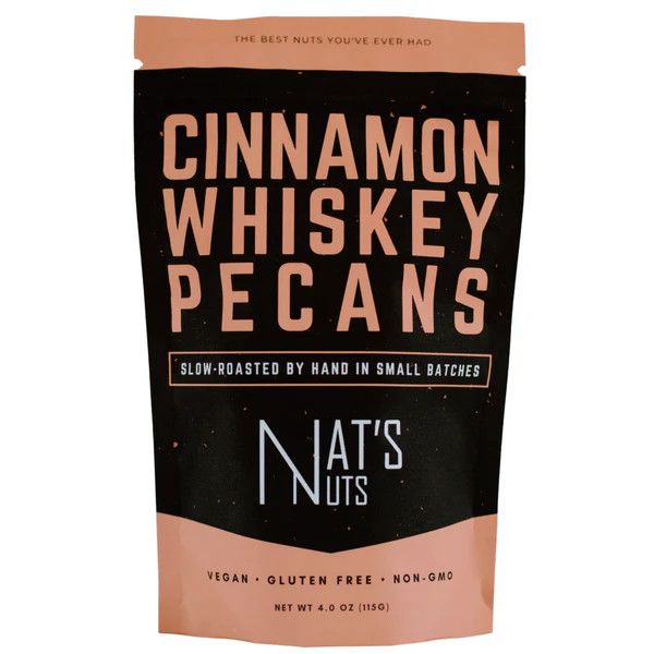 Nat&#39;s Nuts - Cinnamon Whiskey Pecans