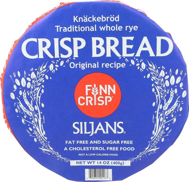 Siljans Crisp Bread - Traditional Whole Rye