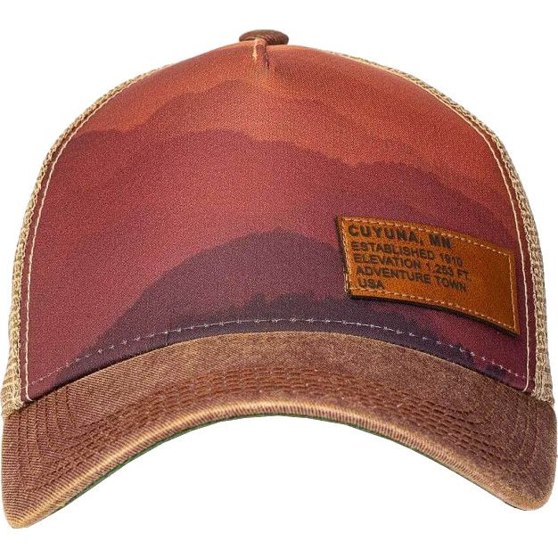 Cuyuna Adventure Town USA Baseball Cap - Red Dirt Gold