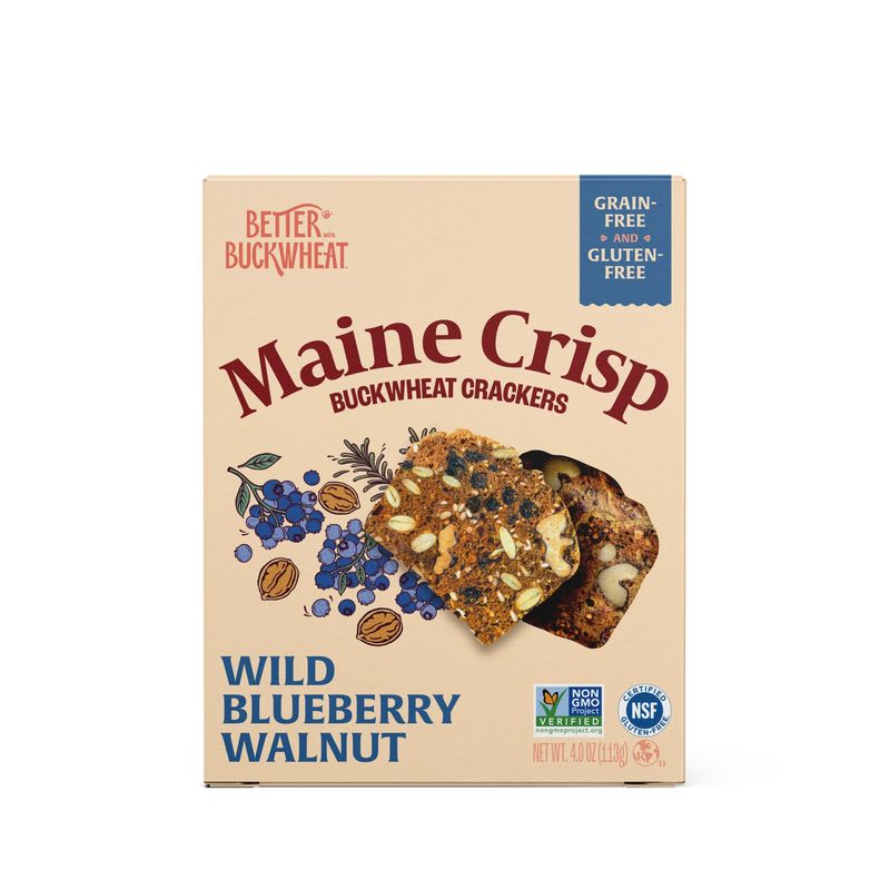 Better With Buckwheat Maine Crisp - Wild Blueberry Walnut