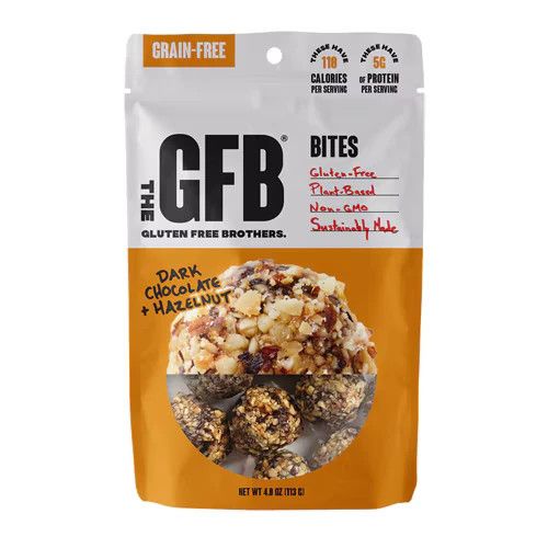 The GFB Gluten Free Bites - Dark Chocolate + Hazelnut