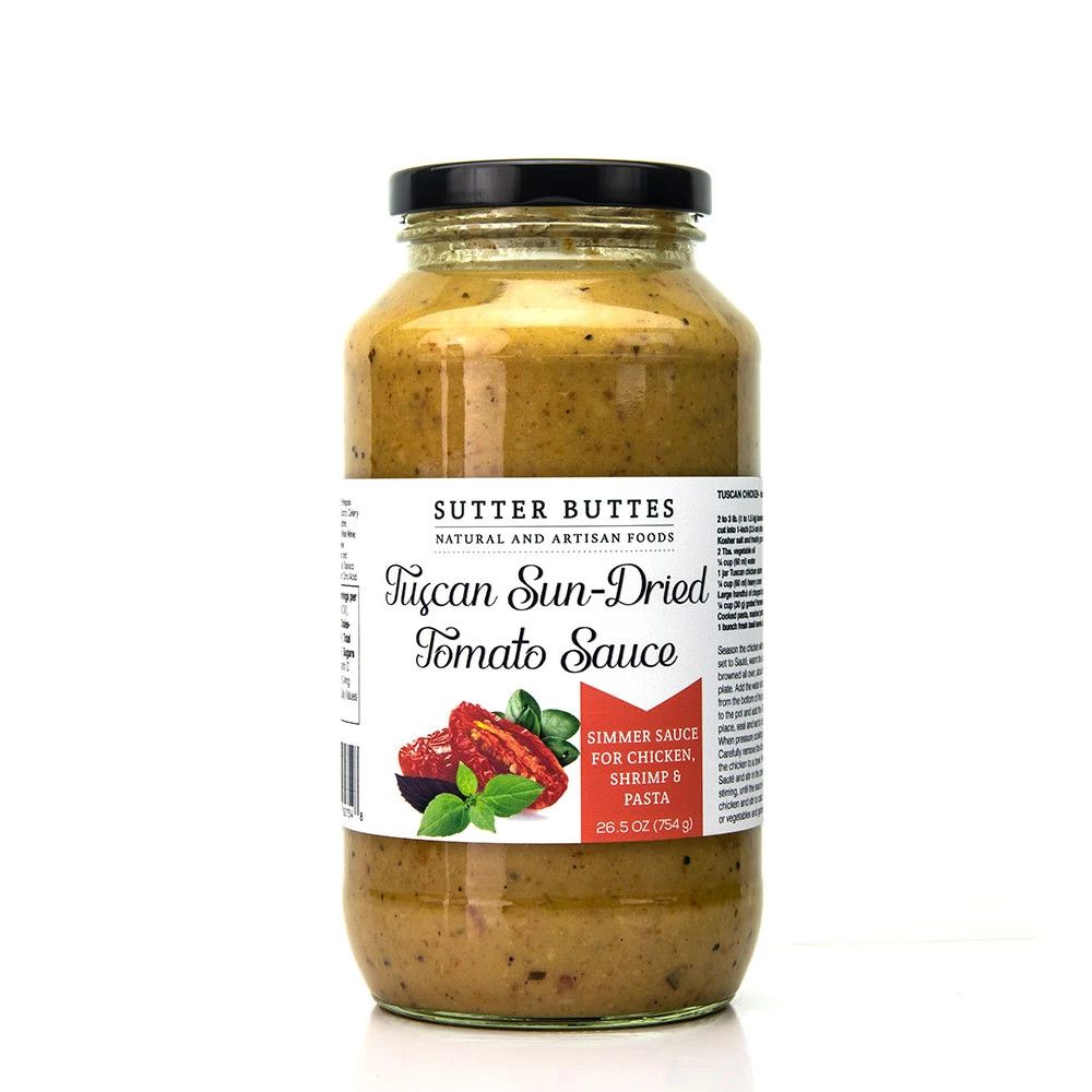 Sutter Buttes Tomato Sauce - Tuscan Sun-Dried Tomato