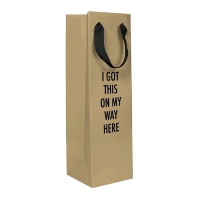 Pretty Alright Goods Wine Bag - Way Here