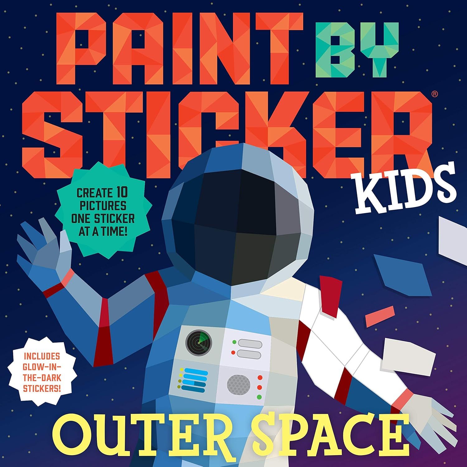 Hachette Book Group - Paint by Sticker Kids:  Outer Space