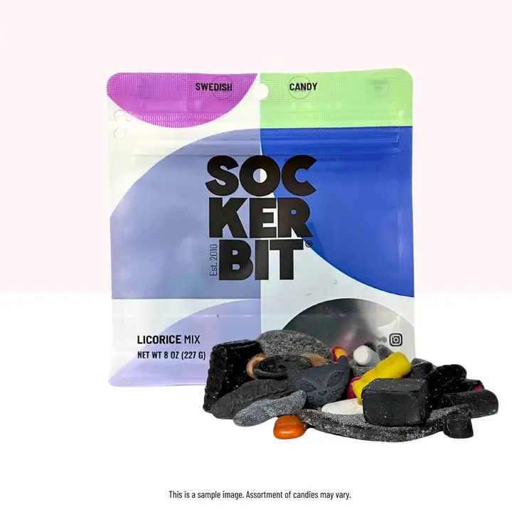 Sockerbit Swedish Candy - Licorice Mix