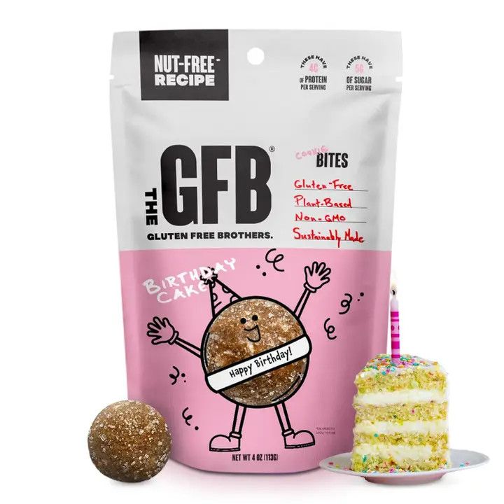 The GFB Gluten Free Bites - Birthday Cake