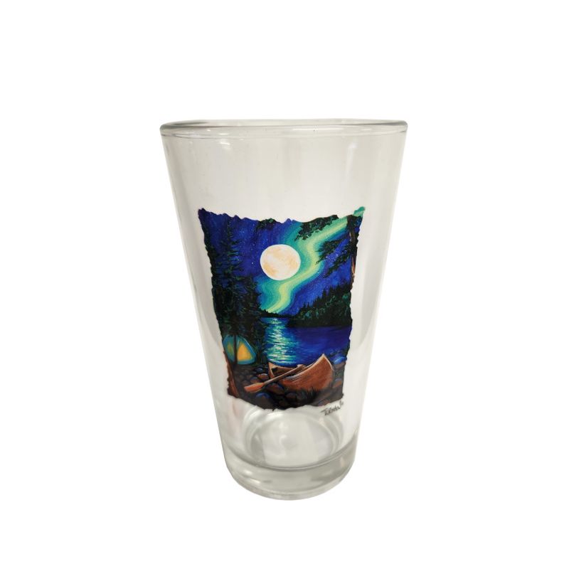 Adam Turman Pint Glass - Northern Lights/Sparkle