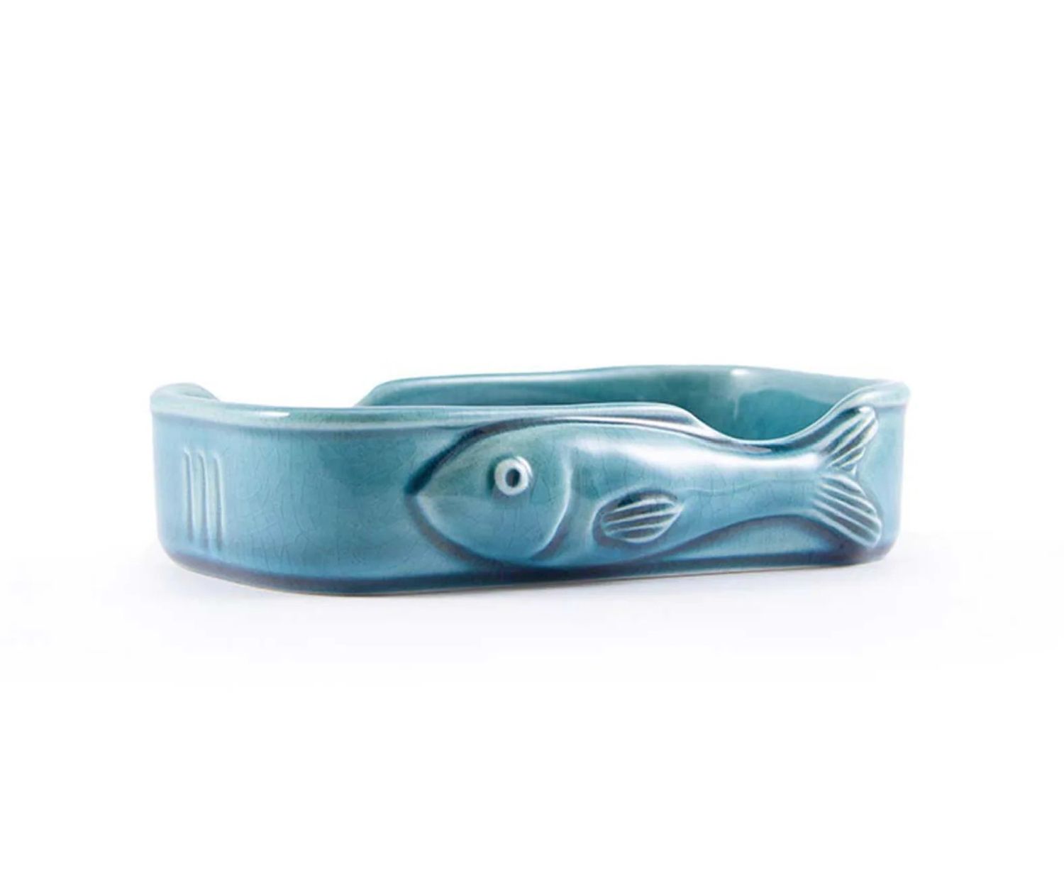 Jose Gourmet - Ceramic Fish Tray, Blue Jade