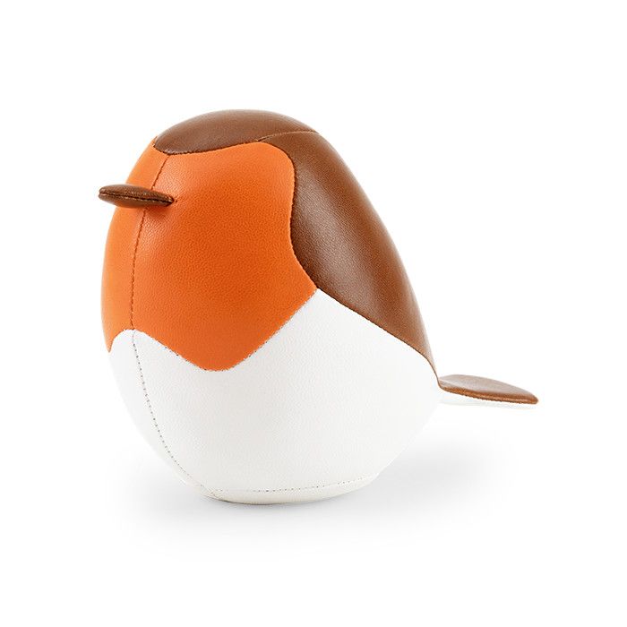 Zuny - Mini Robin Paperweight, ZUPV0340M0711, Brown+Orange