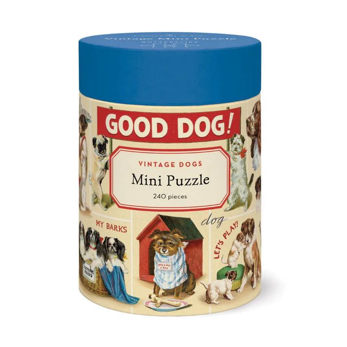 Cavallini Papers Vintage Mini Puzzle - Vintage Dogs