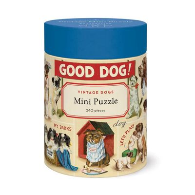 Cavallini Papers Vintage Mini Puzzle - Vintage Dogs