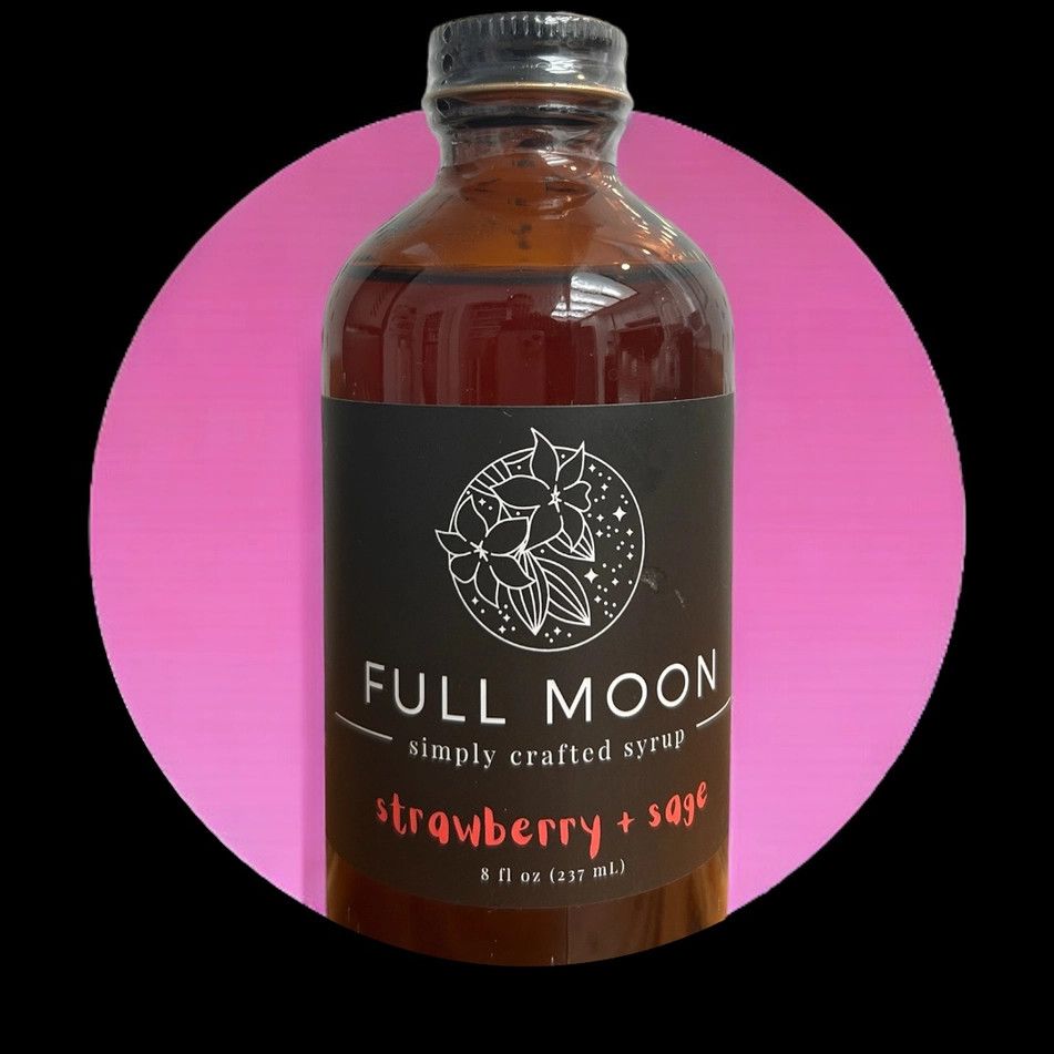 Full Moon Syrup - Strawberry + Sage