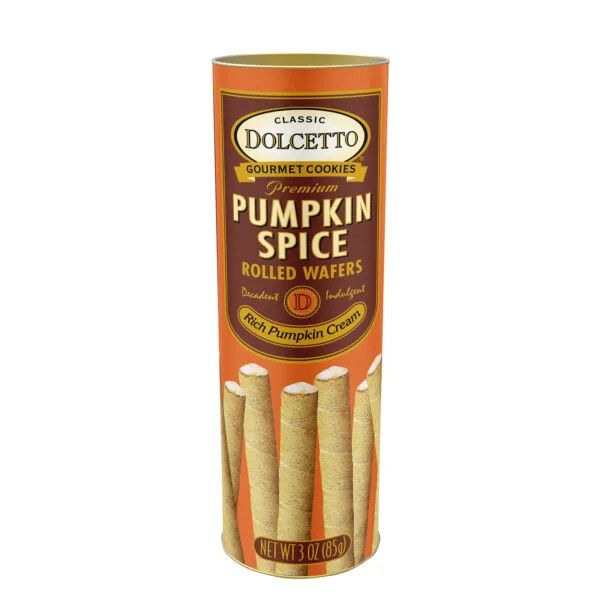 Dolcetto - Rolled Wafers, Pumpkin Spice