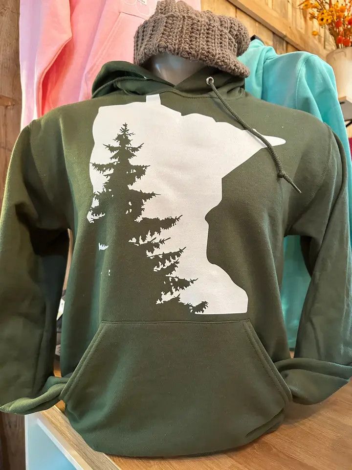 Mae&#39;d Hoodie - MN State Pine